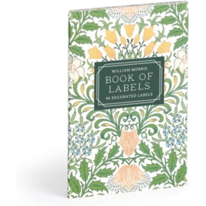 William Morris Book Of Labels - Galison