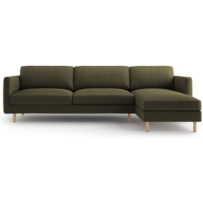 Hoekbank Eden rechts velvet | Micadoni