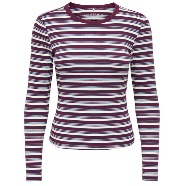 Regular fit shirt met lange mouwen van katoenmix model 'VAL'