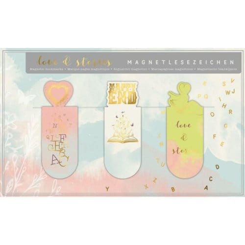 Magnetische Boekenlegger Love & Stories - Boekenlegger