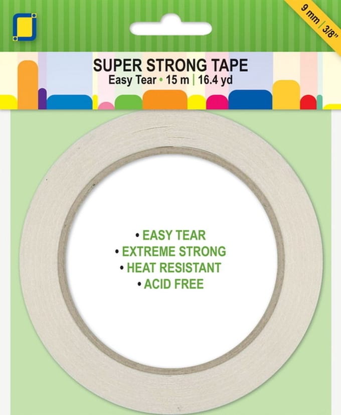 JeJe Super Strong Tape Easy Tear - 15 meter x 3 mm