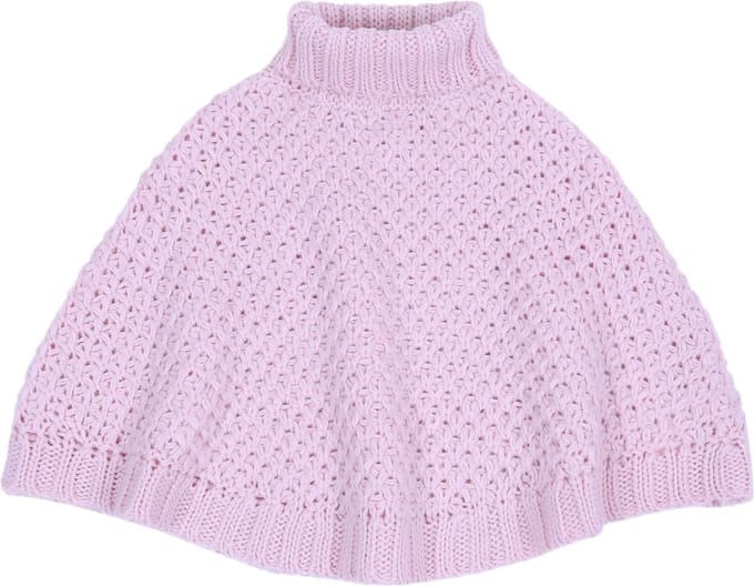 Roze poncho