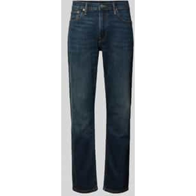 straight fit jeans van katoenmix model 'HAMPTON'