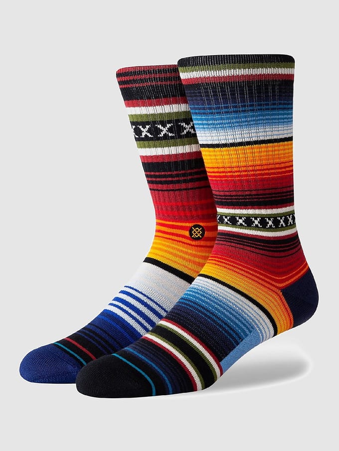 Stance unisex casual sokken curren ST crew multi IV