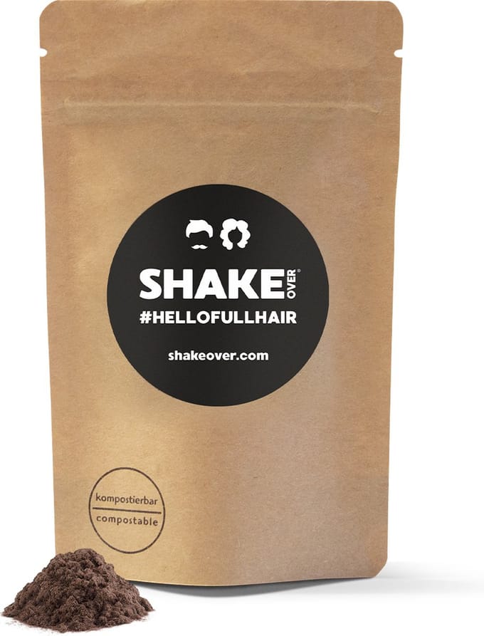 SHAKE OVER ZINC-ENRICHED REFILL HAIR FIBERS LIGHT BROWN 30g