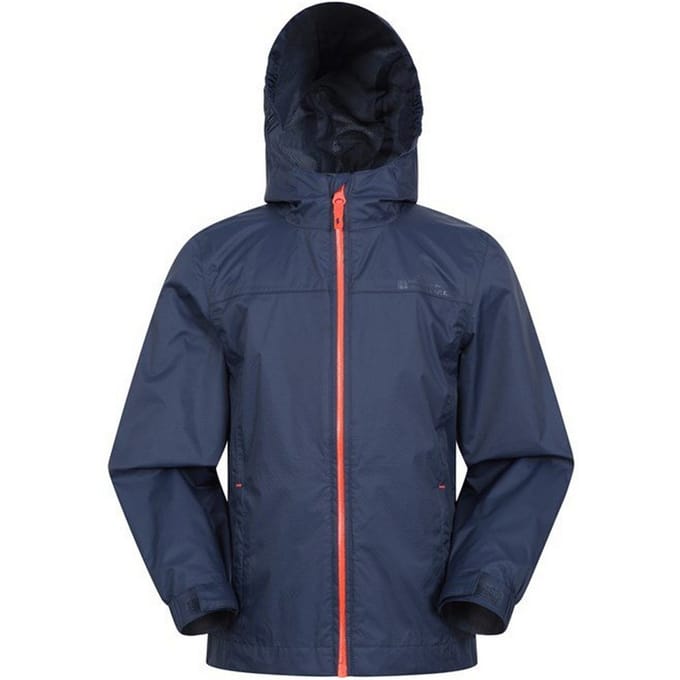 Mountain Warehouse Kinderen/Kinderen Torrent waterdichte jas met getapete naad (Blauw)