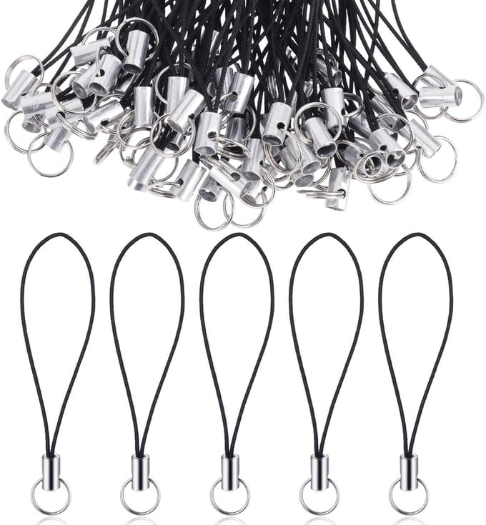 Dailygoods - Mobiele Telefoonhanger met Karabijnhaak, 100 Stuks