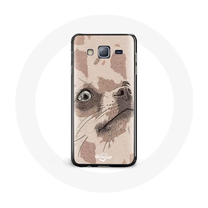 Case voor Samsung galaxy J7 2016 Chihuahua hondenras