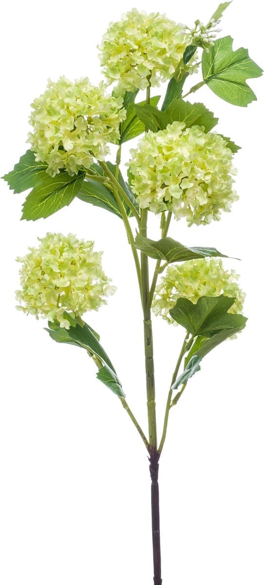 Emerald - Kunstbloem Viburnum 75cm groen - Kunstplant voor binnen