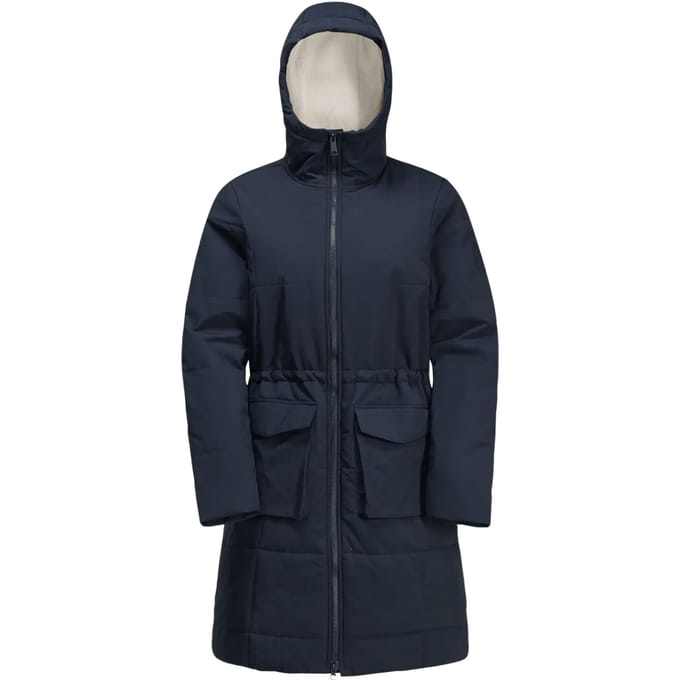 Damesparka Jack Wolfskin White Frost