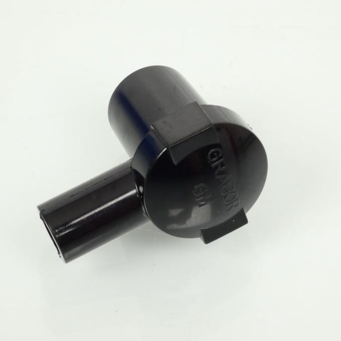 Ontstoorde bougiedop RMS voor Bromfiets Piaggio 50 Bravo 103936 Nieuw