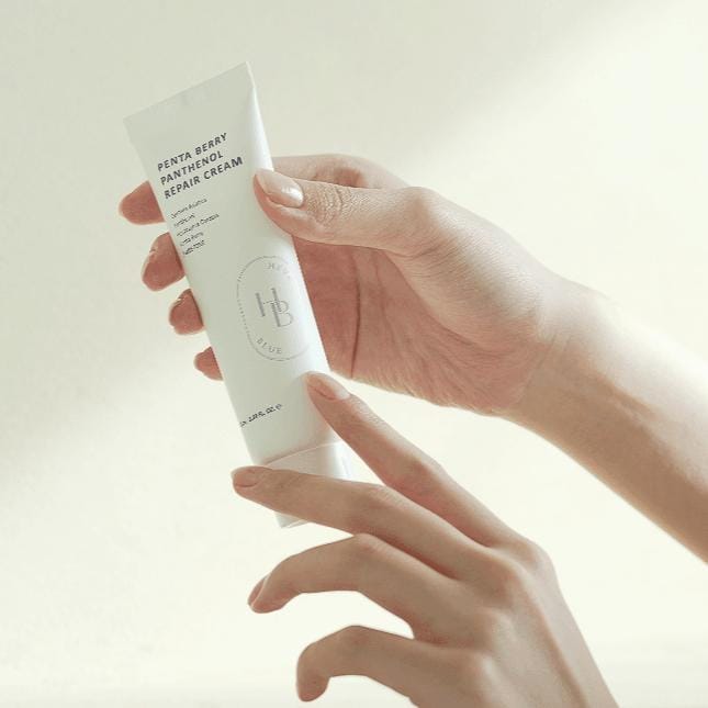 [HEVE BLUE] Penta Berry Panthenol Herstellende Crème 50ml white