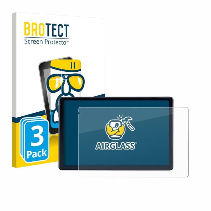 Screenprotector 3 Stuks voor MUISOO MUIC10702 10.1" Beschermglas transparant