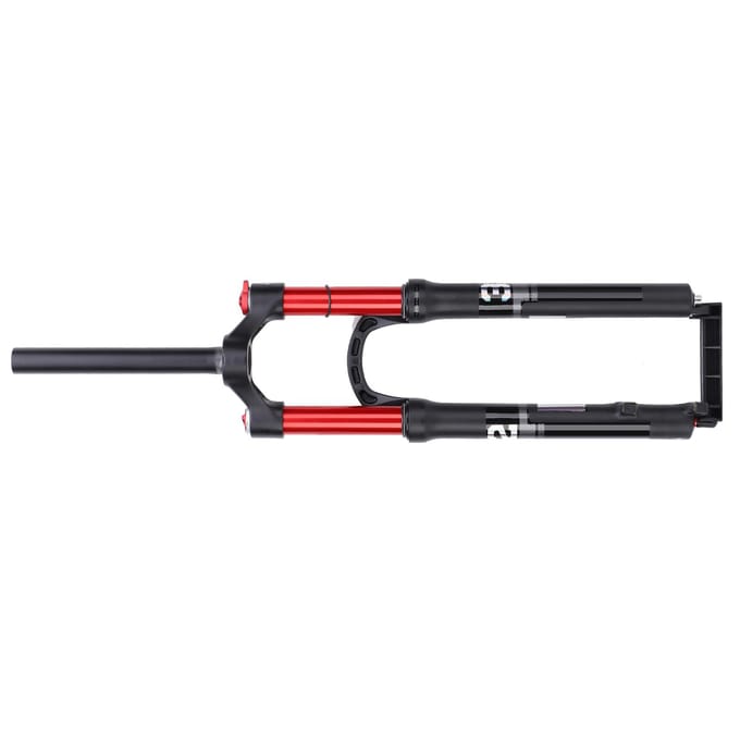 Fourche Avant VTT BOLANY Fourche Avant Double Chambre à Air pour Vélo 27.5in black