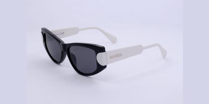 Max&co. MO0107 Shiny black 53/15/140 WOMAN Zonnebrillen