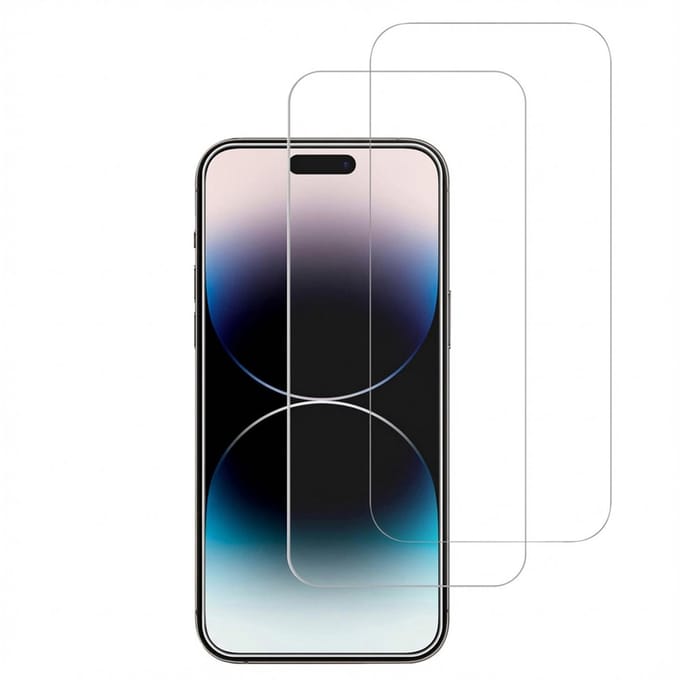imoshion Screenprotector Gehard Glas Duopack - Geschikt voor Apple iPhone 15 Pro Max