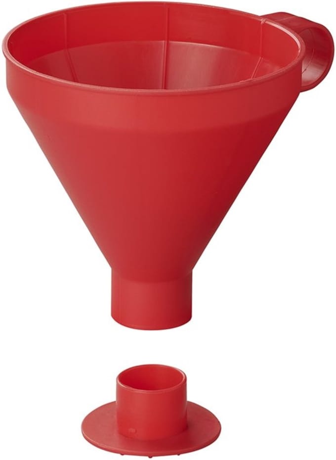 ProPlus IJskrabber en trechter - 2 in 1 - Compact en duurzaam - Ø 14 cm - Hoogte 15 cm