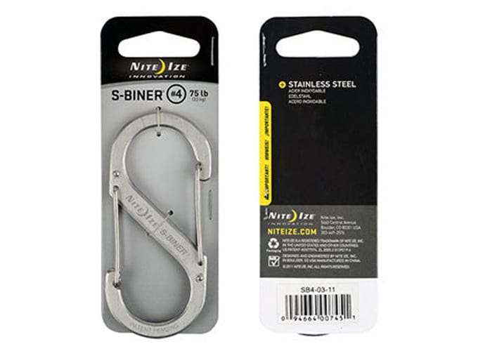 NITE Ize S-Biner Gr. 4 NI-SB4-03-11 Karabijn 89 mm x 38 mm 1 stuk(s)