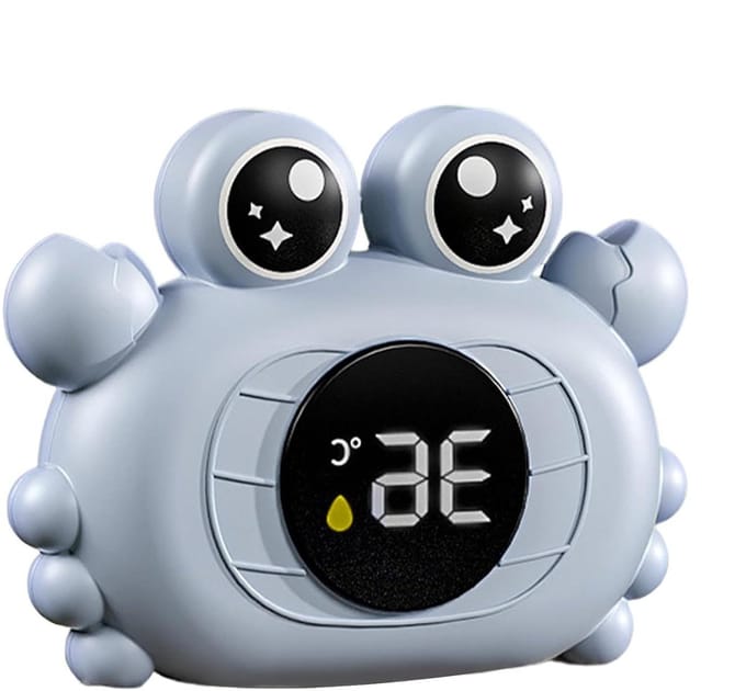 Bad temperatuur meter - Bad speelgoed - Veilig baden - Krabvorm met indicator - 11 cm - Krab