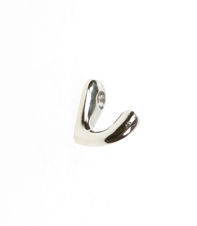 Hermeta Handdoekhaak, aluminium/vernikkeld 557-93