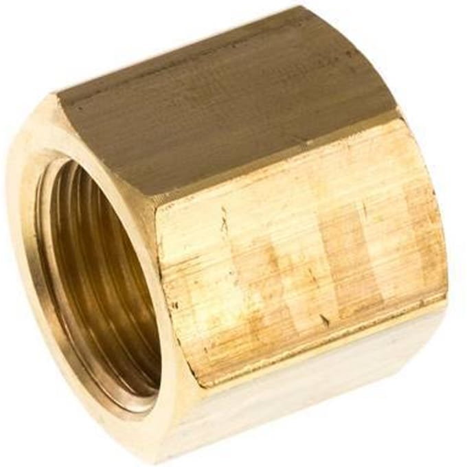 Verloopsok M16 X 1.5 X G1/2'' Messing 16bar 27mm Zeskant [2 Stuks]