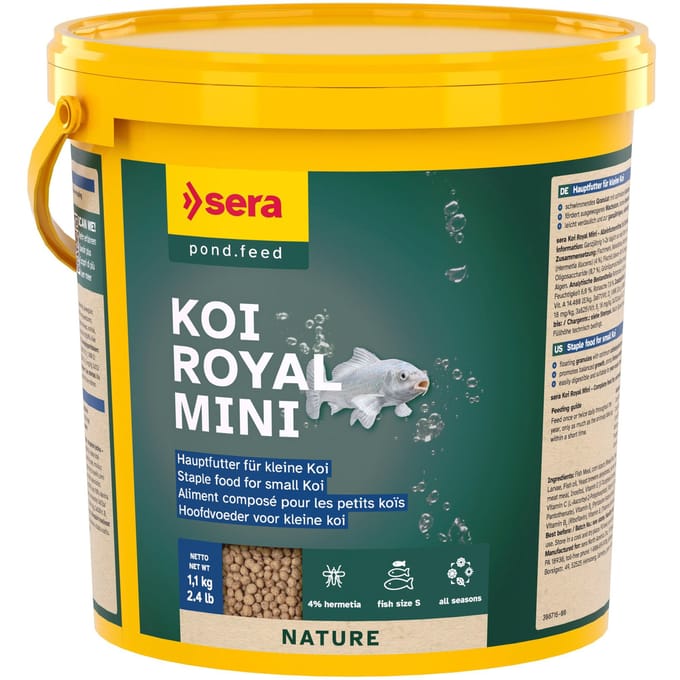 Sera Koi Royal Mini Granulaat - Dubbelpak: 2 x 3,8 L