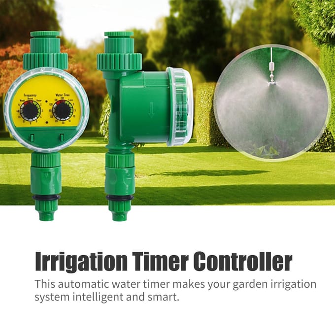 Irrigatie Water Timer Controller Tuin Elektronische Programmeerbare Automatische Watergeef Timer groen