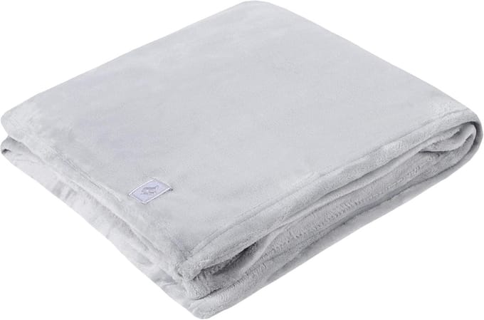 Extra zachte luxe thermische fleece deken - 180 x 200 cm - 1,7 TOG
