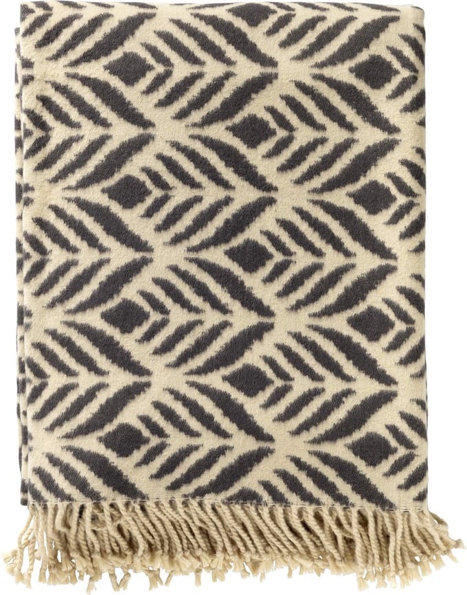 ALEXANDRA | plaid 150x200 cm | Charcoal Gray | antraciet | Hoii