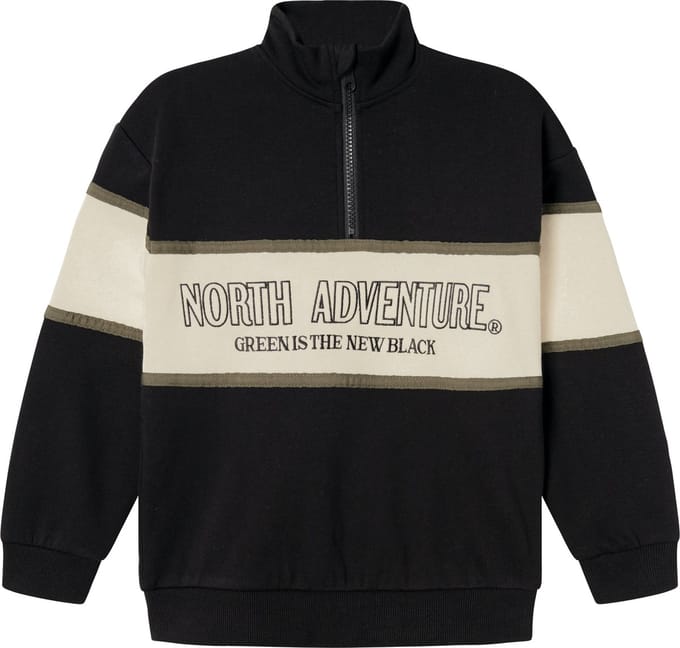 Name it sweater jongens - zwart - NKMoborde - maat 134/140