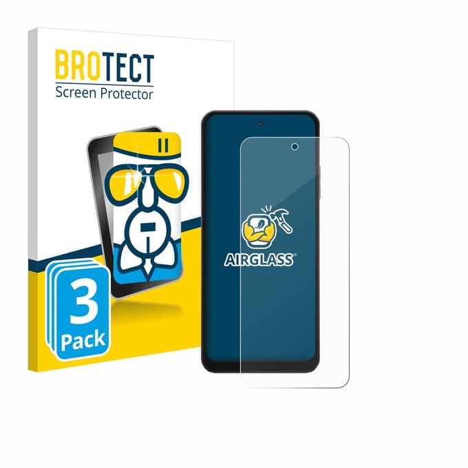 Screenprotector 3 Stuks voor Hotwav Note 13 Max Beschermglas transparant