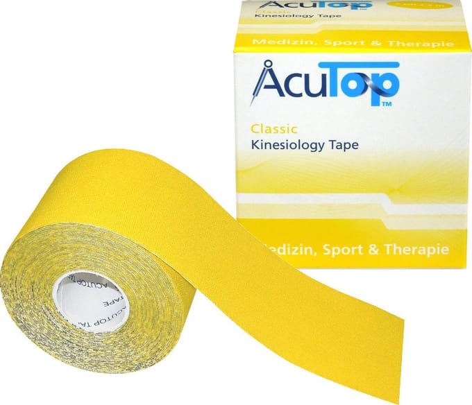 Acutop - Classic Kinesiotape - Geel - 5cm x 5m