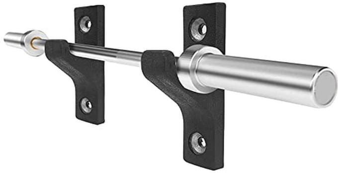 Horizontale Barbell Wandrek voor Halters - Stevige Opbergoplossing