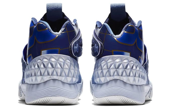 Nike Kyrie S1 Hybride Blauw/Goud AJ5165-902 42 gray