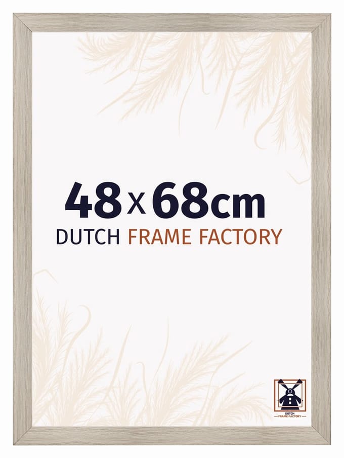 Fotolijst 48x68 cm - MDF - Eiken Licht - Praag