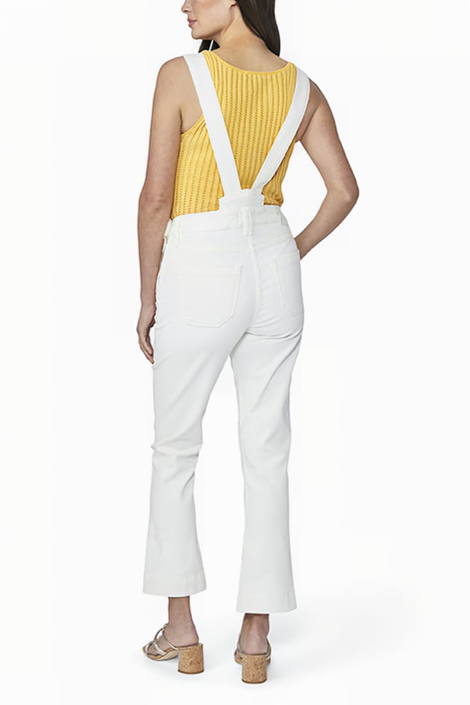 PAIGE Claudine Overall Blank Canvas Taglia: W25 | Tute Outlet | Donna