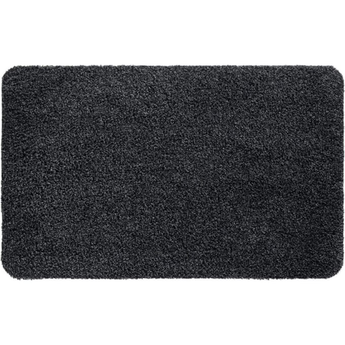 Veer Carpets Wasbare deurmat aqua stop 60 × 100 cm anthracite