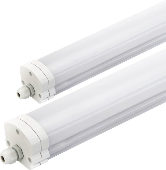 Hofftech Slanke LED verlichtingsbalk - 36W - 120 cm - IP65 - Koud wit licht
