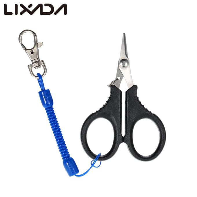 Lixada – petits ciseaux de pêche, coupe-ligne, leurres de pêche en acier inoxydable