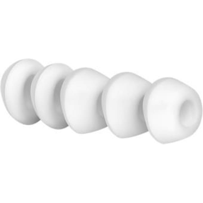 Opzetstukken voor Satisfyer 1 Next Generation | huidvriendelijk siliconen | wit | 5 stuks