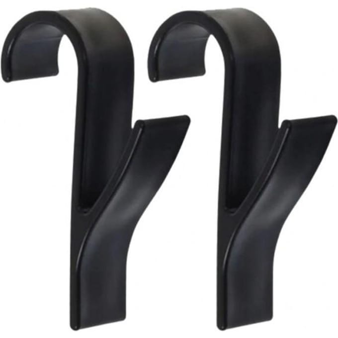 Hanger - haak - set van 2 - Zwart