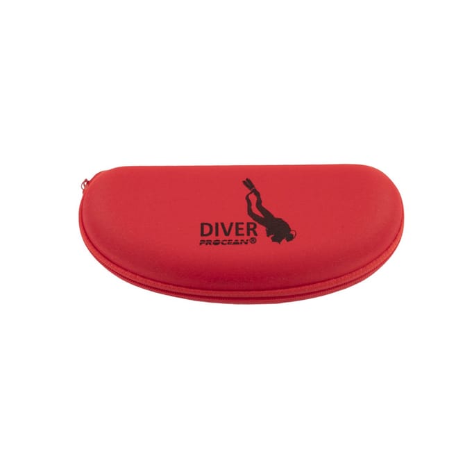 brillenkoker diver rood