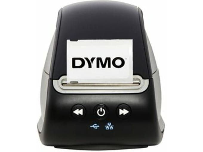 DYMO LabelWriter 550 Turbo Labelprinter | Labelmaker met direct thermisch afdrukken op hoge snelheid | Automatische labelherkenning | Drukt verzendlabels en meer af met USB/LAN-connectiviteit