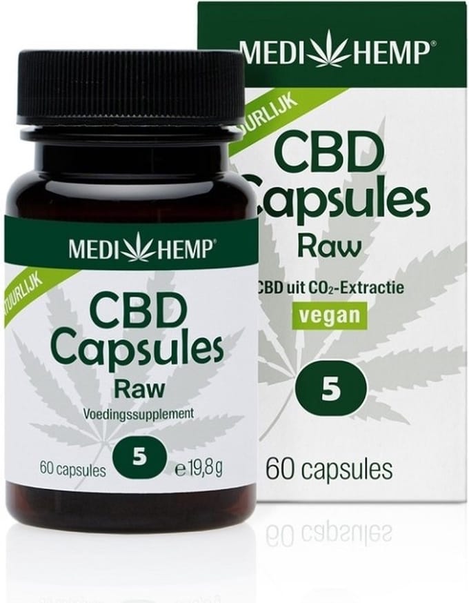 CBD Olie Capsules (5%) Bio 60 capsules – Medihemp