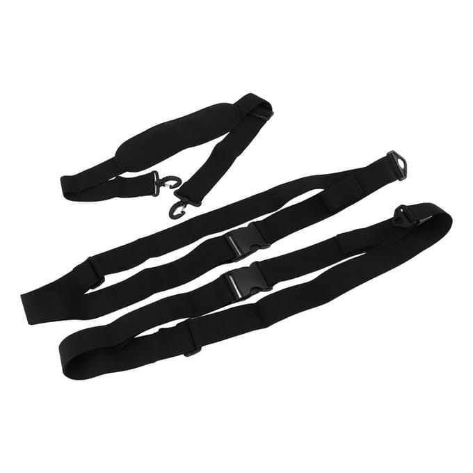 Kajak Draagriem Verstelbaar Nylon Multifunctionele Paddleboard Drager voor Surfboards Longboards black
