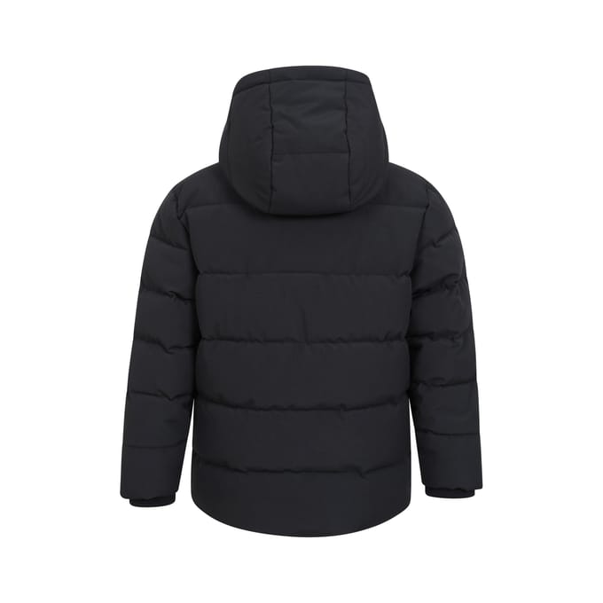 Mountain Warehouse Kinder/Kinder Manta Borg Gevoerd Jasje (Zwart)