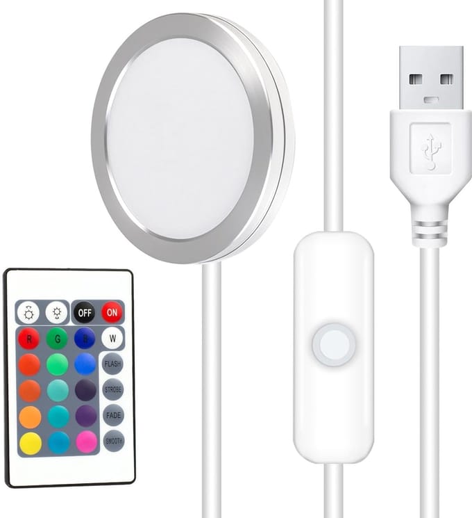 Dailygoods - LED Strip Lighting Kit voor 3D-printers met 16 RGB-kleuren