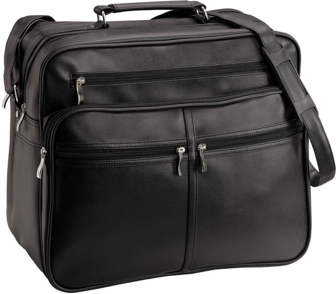 D&N Bags & More Flugumhänger - Shoulder Bag 39 cm (schwarz)