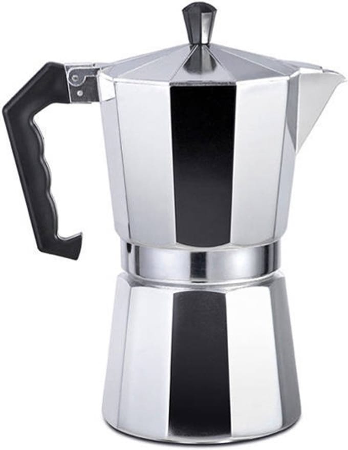 EDM Aluminium Koffiemaker - Zilver - 3 Kopjes