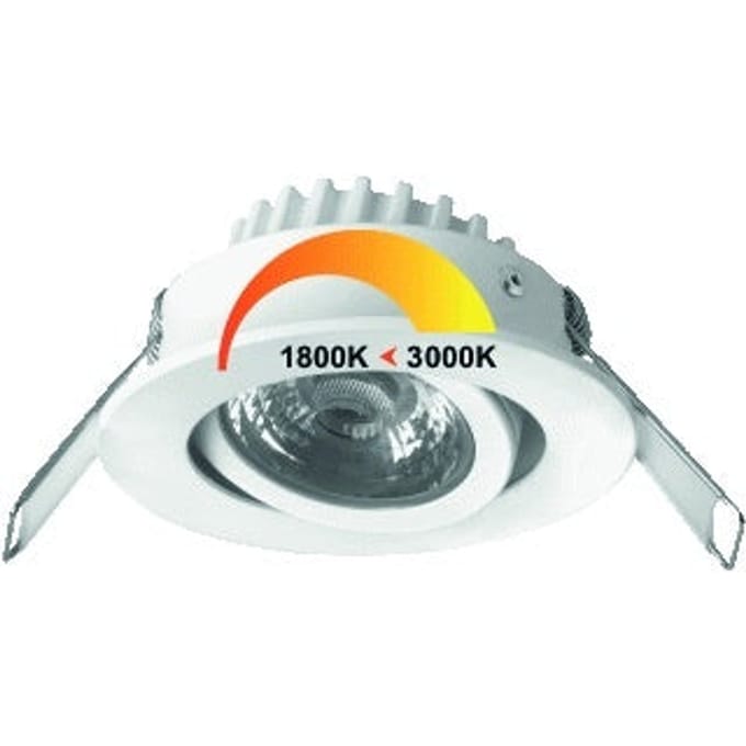 Megaman Dim naar warm Downlight, Spot, Schijnwerper - MM09645
